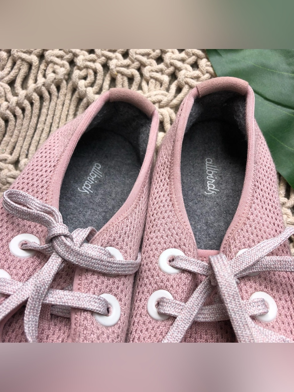 Allbirds Pink Sneakers Tree Skippers Women’s Size 9 - Picture 9 of 12